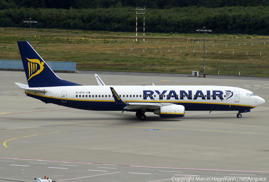 Ryanair Boeing 737-8AS (EI-DYX) | Photo 129455