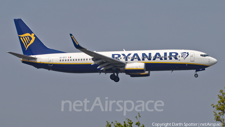 Ryanair Boeing 737-8AS (EI-DYY) | Photo 261665