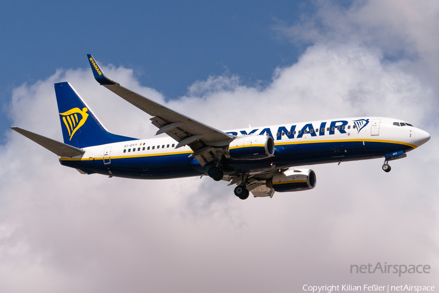 Ryanair Boeing 737-8AS (EI-DYY) | Photo 573678