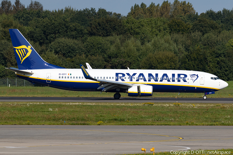 Ryanair Boeing 737-8AS (EI-DYY) | Photo 185956