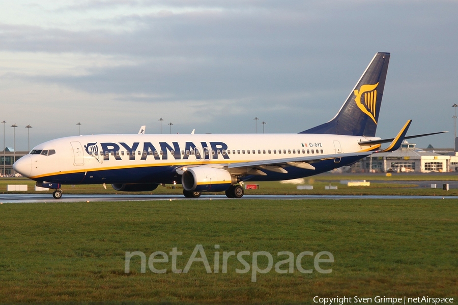 Ryanair Boeing 737-8AS (EI-DYZ) | Photo 59909
