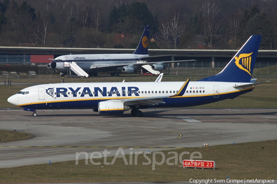 Ryanair Boeing 737-8AS (EI-DYZ) | Photo 101478