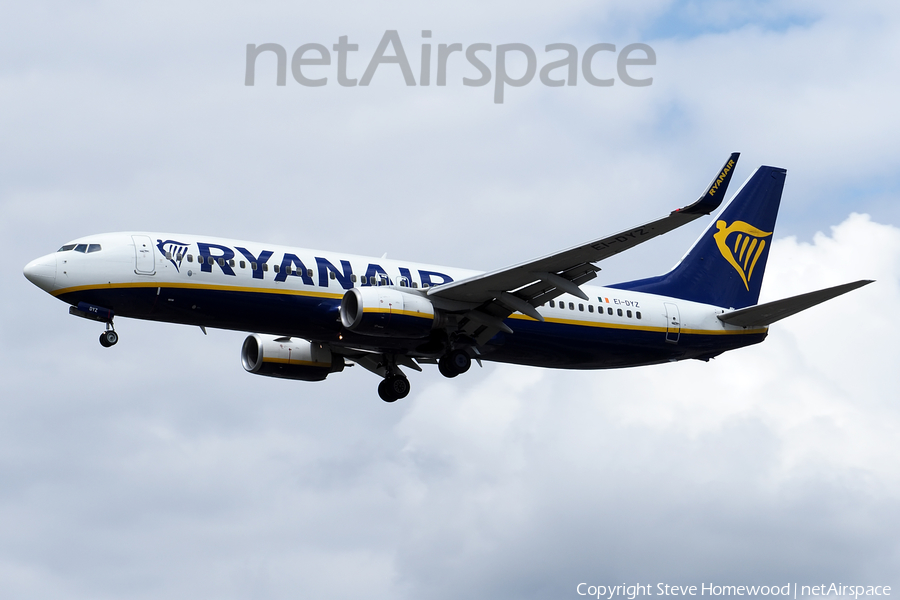 Ryanair Boeing 737-8AS (EI-DYZ) | Photo 671241