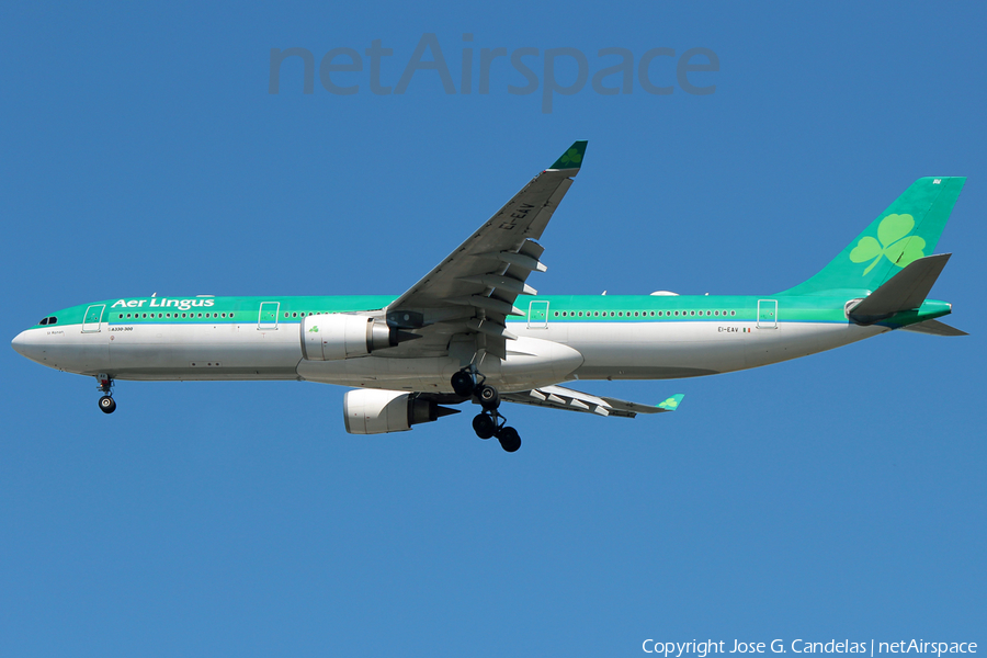 Aer Lingus Airbus A330-302E (EI-EAV) | Photo 115436