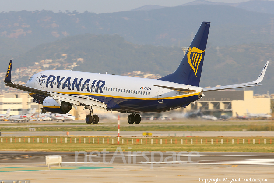 Ryanair Boeing 737-8AS (EI-EBA) | Photo 344136