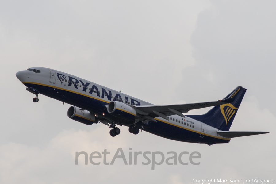 Ryanair Boeing 737-8AS (EI-EBA) | Photo 182751