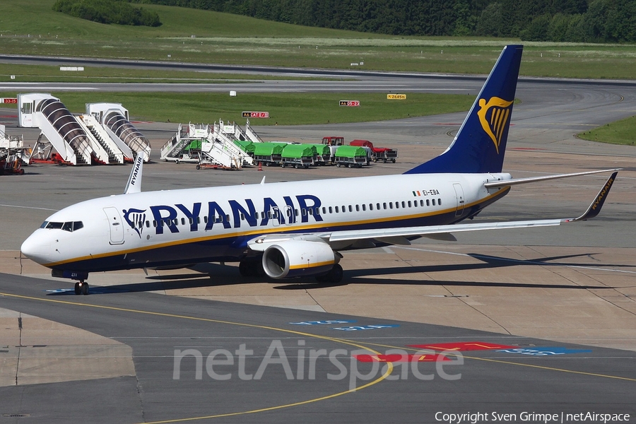 Ryanair Boeing 737-8AS (EI-EBA) | Photo 166632