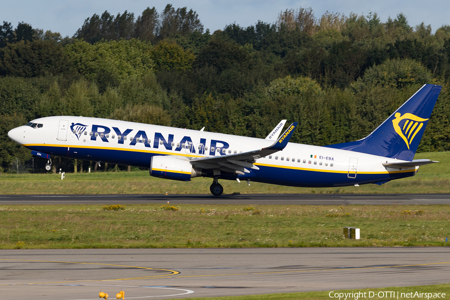 Ryanair Boeing 737-8AS (EI-EBA) | Photo 188272