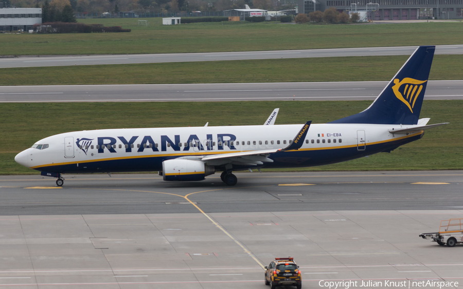 Ryanair Boeing 737-8AS (EI-EBA) | Photo 195735