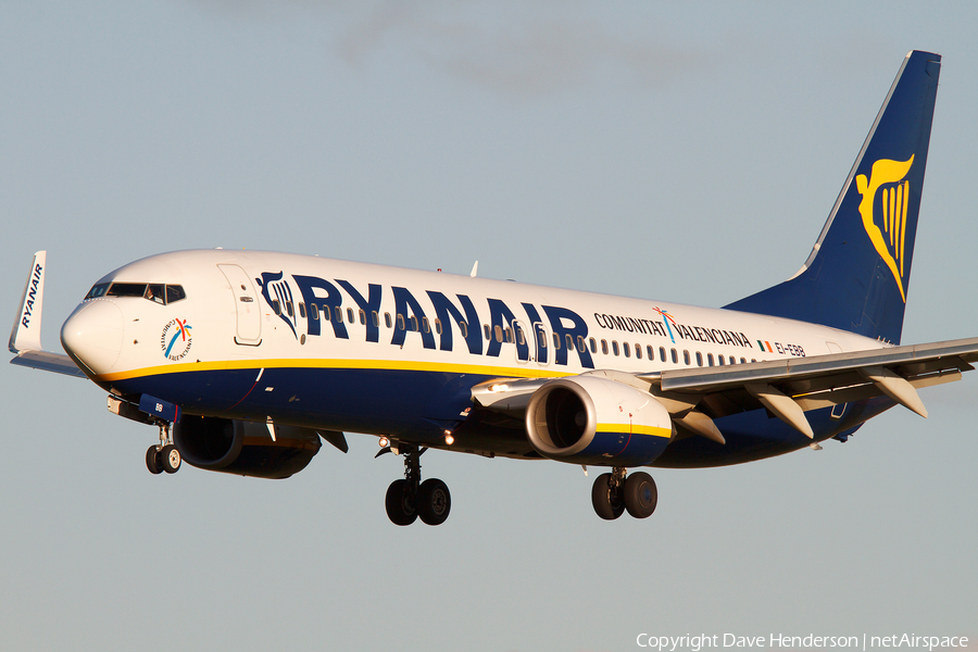 Ryanair Boeing 737-8AS (EI-EBB) | Photo 15375