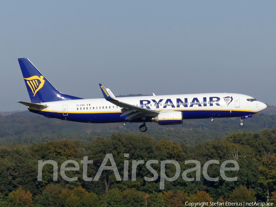 Ryanair Boeing 737-8AS (EI-EBC) | Photo 475735
