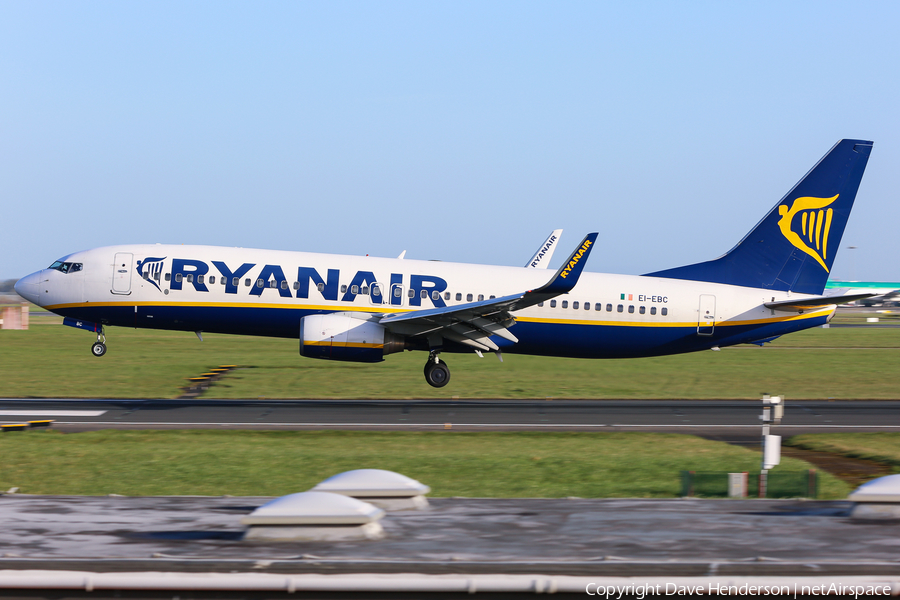Ryanair Boeing 737-8AS (EI-EBC) | Photo 149525