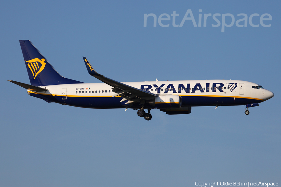 Ryanair Boeing 737-8AS (EI-EBC) | Photo 161972