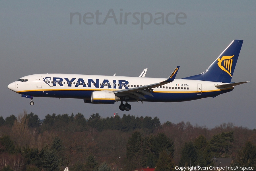 Ryanair Boeing 737-8AS (EI-EBC) | Photo 69557