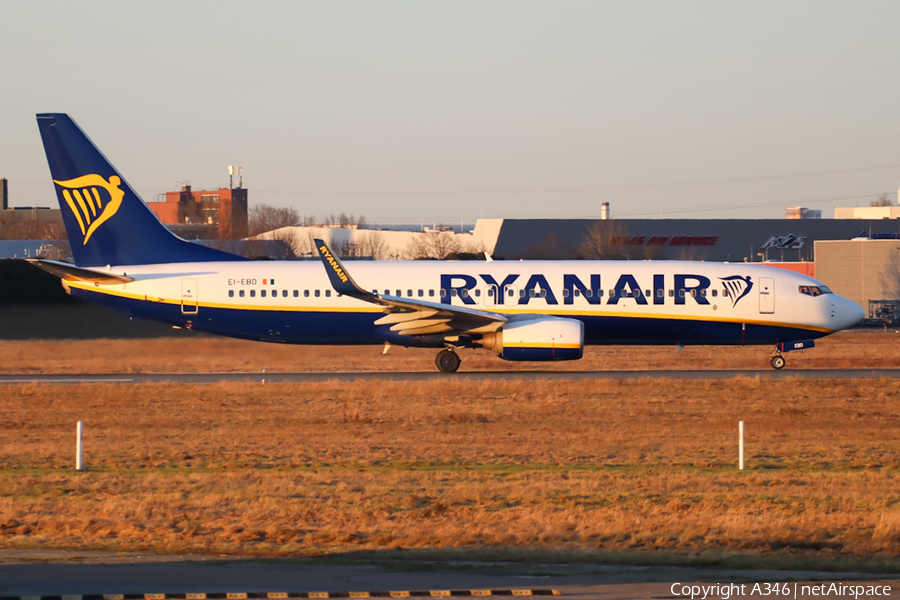 Ryanair Boeing 737-8AS (EI-EBD) | Photo 616152