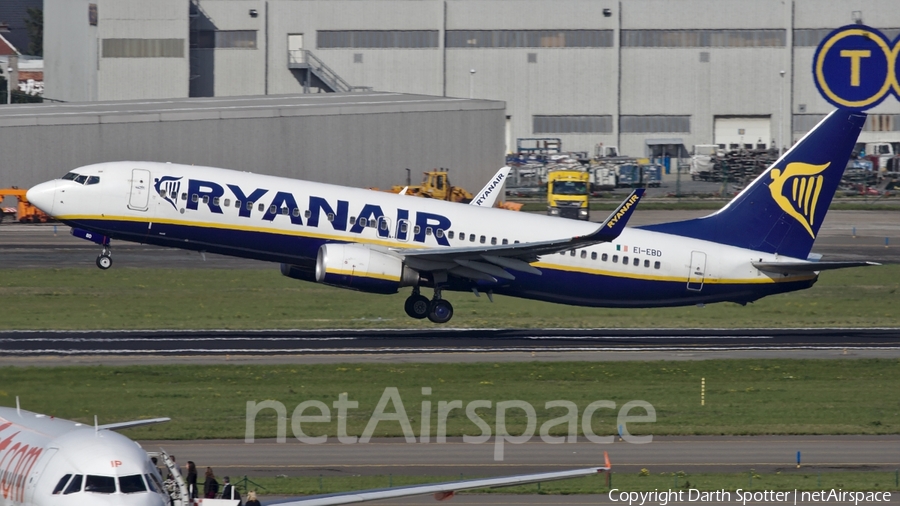Ryanair Boeing 737-8AS (EI-EBD) | Photo 232412