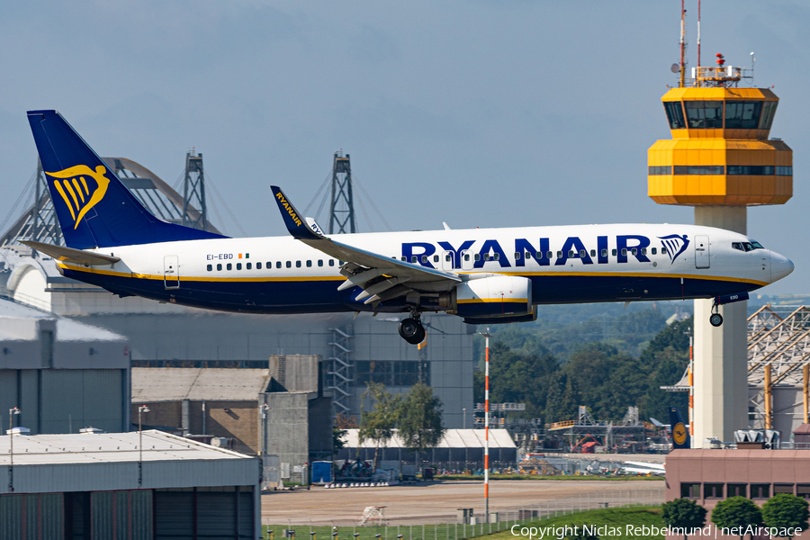 Ryanair Boeing 737-8AS (EI-EBD) | Photo 469989