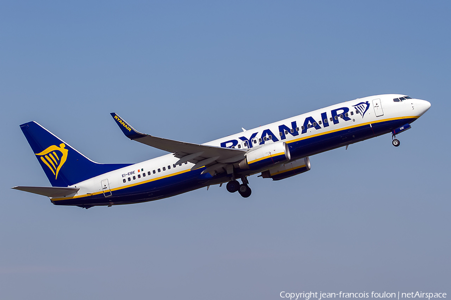 Ryanair Boeing 737-8AS (EI-EBE) | Photo 161883