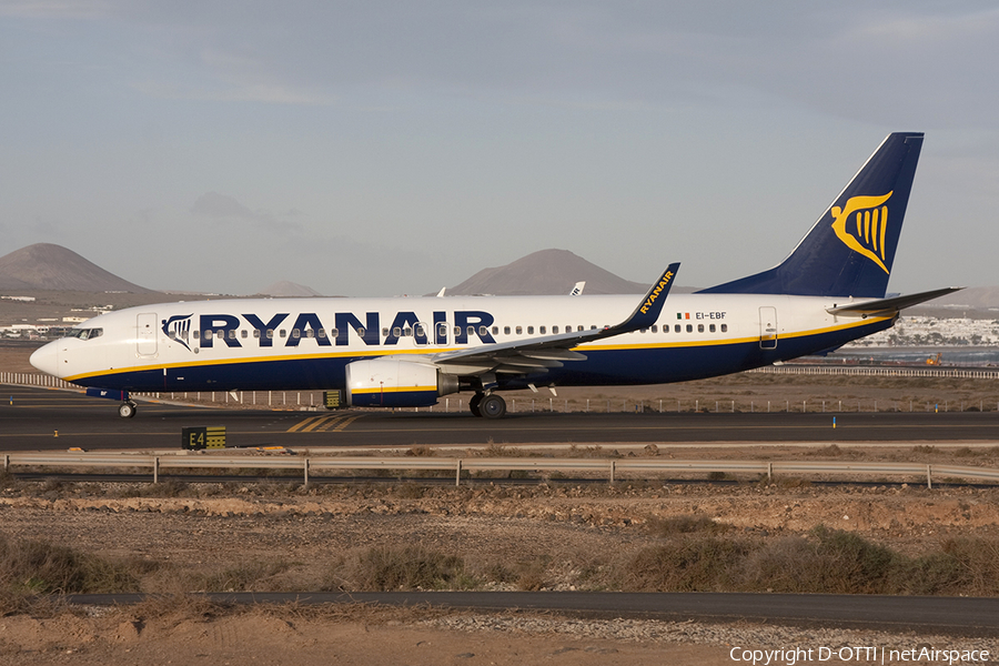 Ryanair Boeing 737-8AS (EI-EBF) | Photo 328215