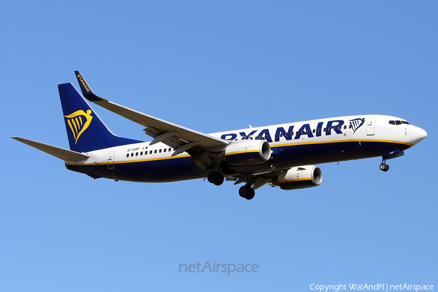 Ryanair Boeing 737-8AS (EI-EBF) | Photo 521727
