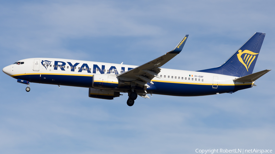 Ryanair Boeing 737-8AS (EI-EBF) | Photo 659845