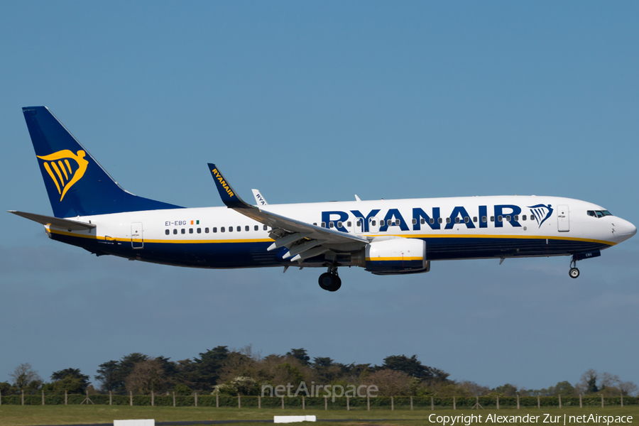 Ryanair Boeing 737-8AS (EI-EBG) | Photo 162403