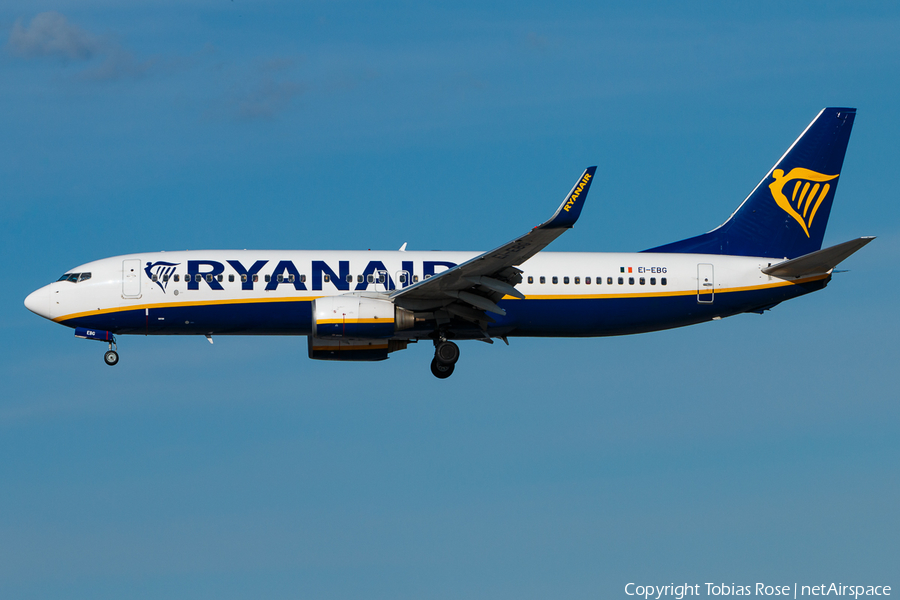 Ryanair Boeing 737-8AS (EI-EBG) | Photo 324893