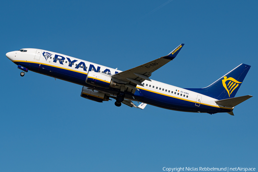Ryanair Boeing 737-8AS (EI-EBG) | Photo 391586
