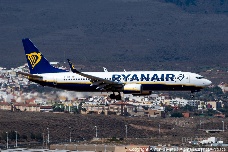 Ryanair Boeing 737-8AS (EI-EBG) | Photo 648145