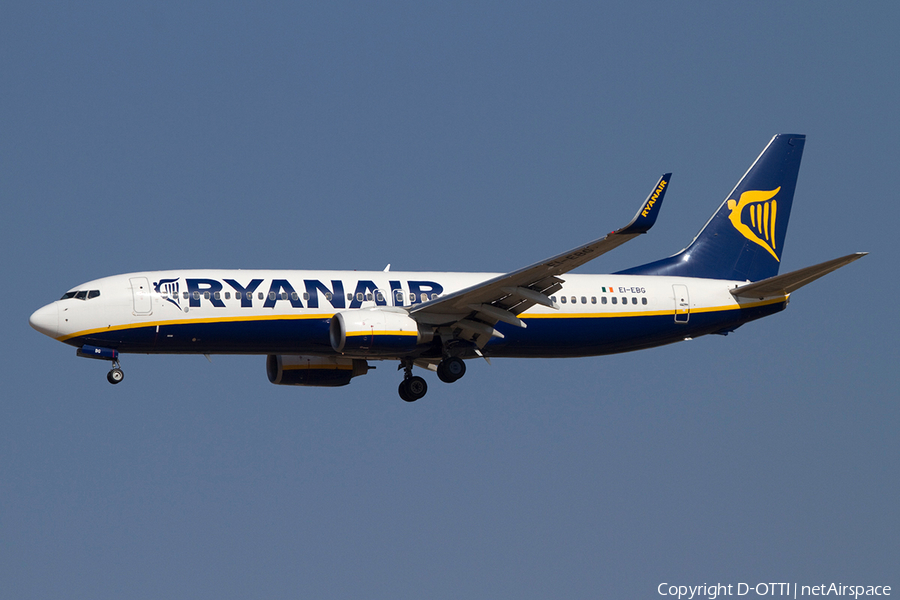Ryanair Boeing 737-8AS (EI-EBG) | Photo 370547
