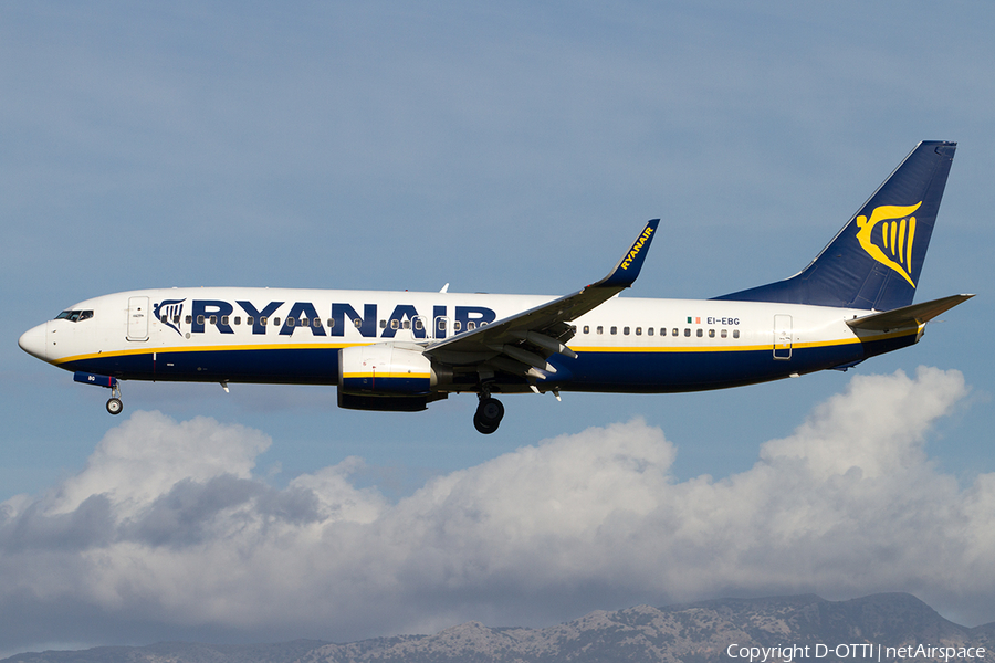 Ryanair Boeing 737-8AS (EI-EBG) | Photo 518965