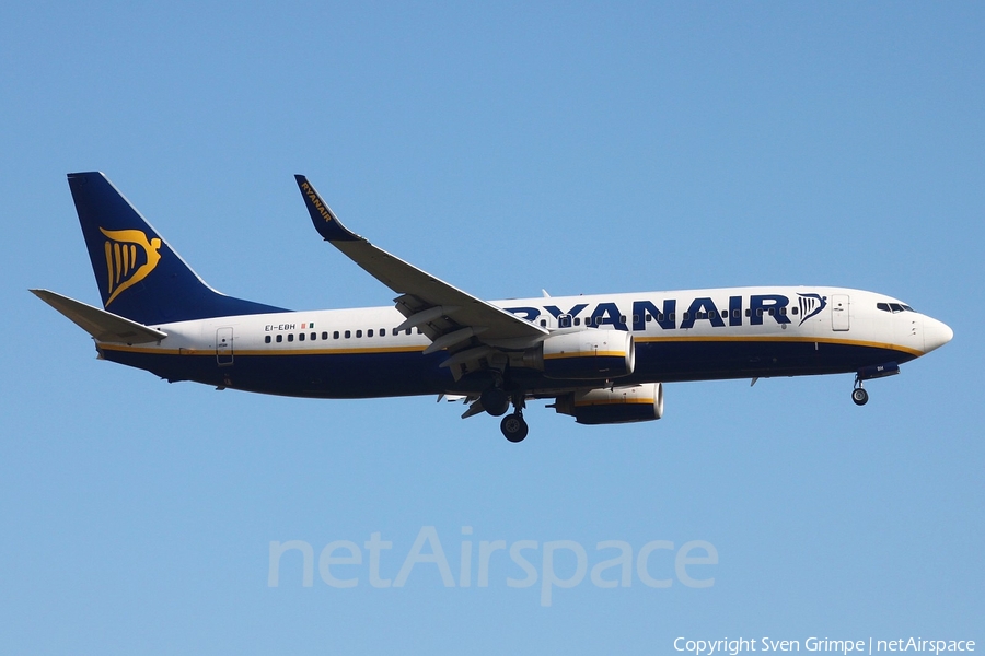 Ryanair Boeing 737-8AS (EI-EBH) | Photo 105495