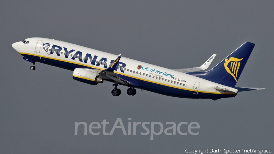 Ryanair Boeing 737-8AS (EI-EBH) | Photo 232414