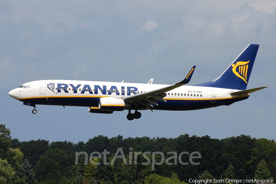 Ryanair Boeing 737-8AS (EI-EBH) | Photo 114379