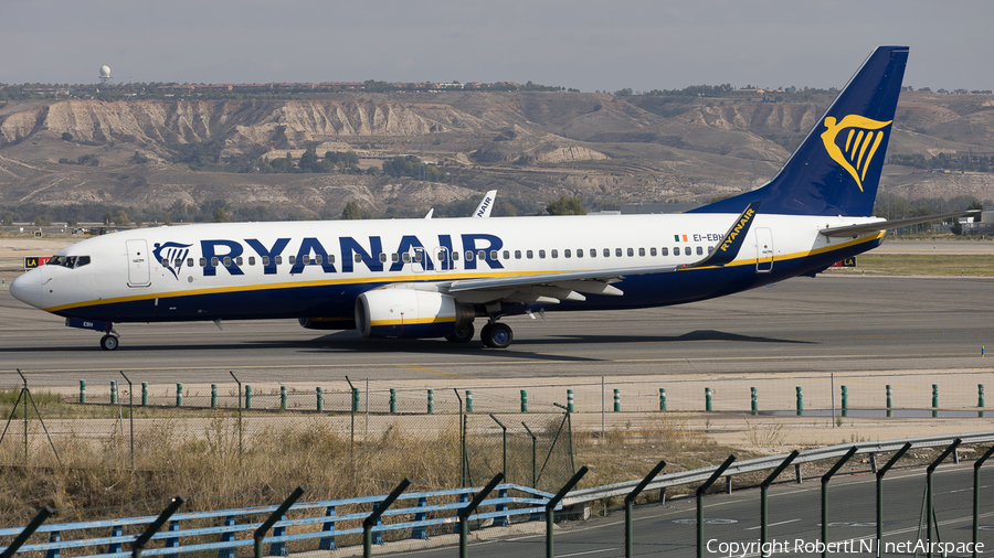 Ryanair Boeing 737-8AS (EI-EBH) | Photo 589893