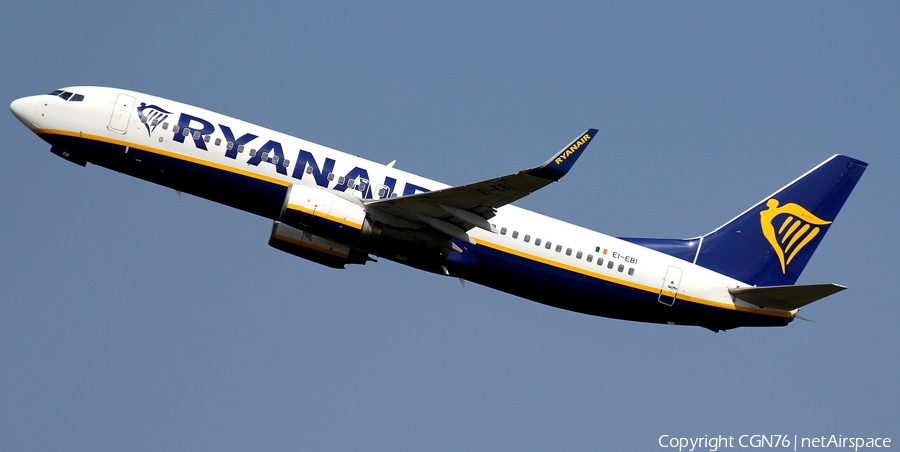 Ryanair Boeing 737-8AS (EI-EBI) | Photo 507271