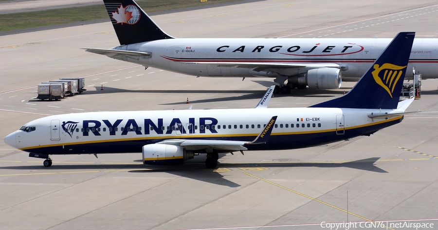 Ryanair Boeing 737-8AS (EI-EBK) | Photo 507272