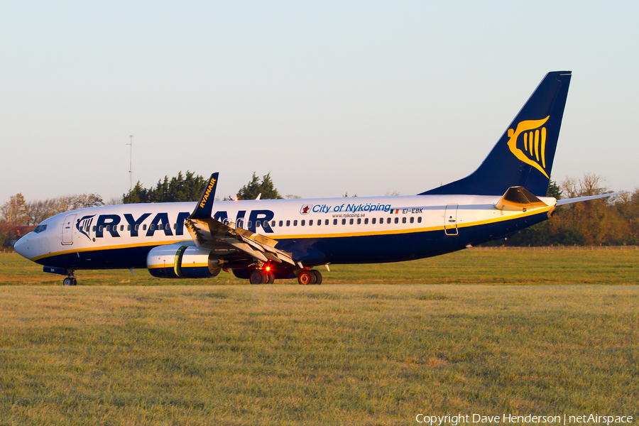 Ryanair Boeing 737-8AS (EI-EBK) | Photo 5510