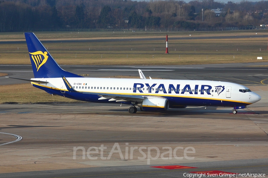 Ryanair Boeing 737-8AS (EI-EBK) | Photo 142041