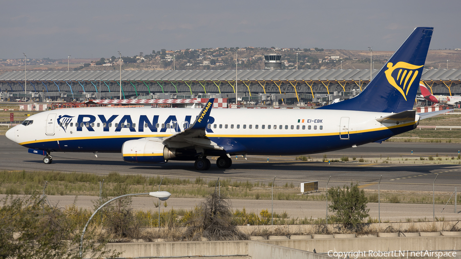 Ryanair Boeing 737-8AS (EI-EBK) | Photo 593409