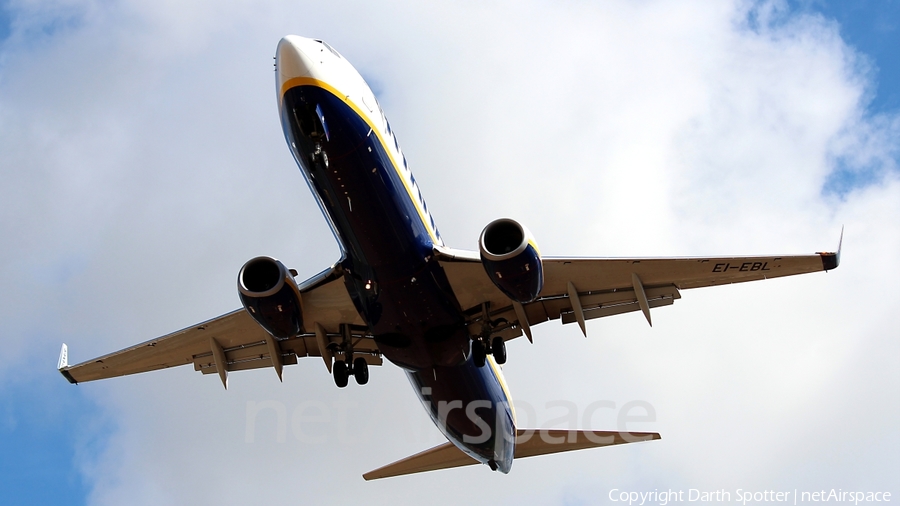 Ryanair Boeing 737-8AS (EI-EBL) | Photo 207351