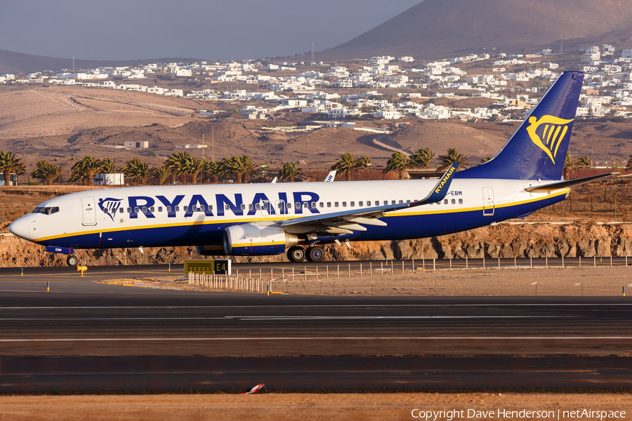 Ryanair Boeing 737-8AS (EI-EBM) | Photo 181877