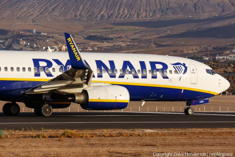 Ryanair Boeing 737-8AS (EI-EBM) | Photo 181880