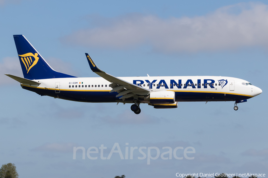Ryanair Boeing 737-8AS (EI-EBM) | Photo 165304