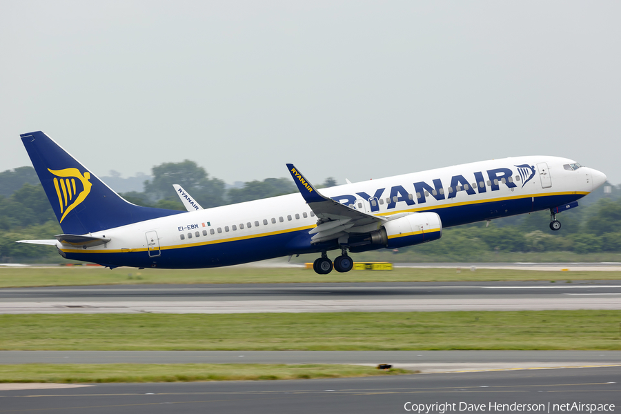 Ryanair Boeing 737-8AS (EI-EBM) | Photo 142077