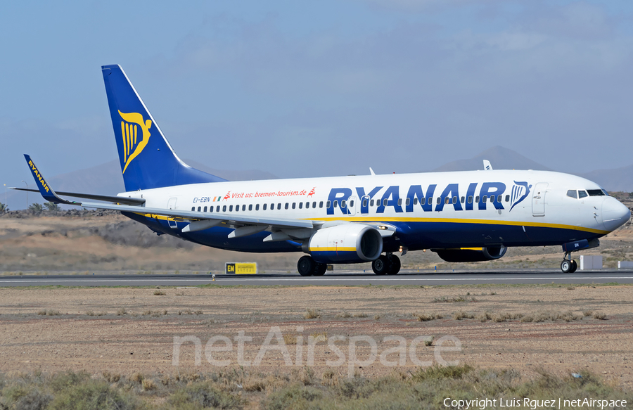 Ryanair Boeing 737-8AS (EI-EBN) | Photo 321099