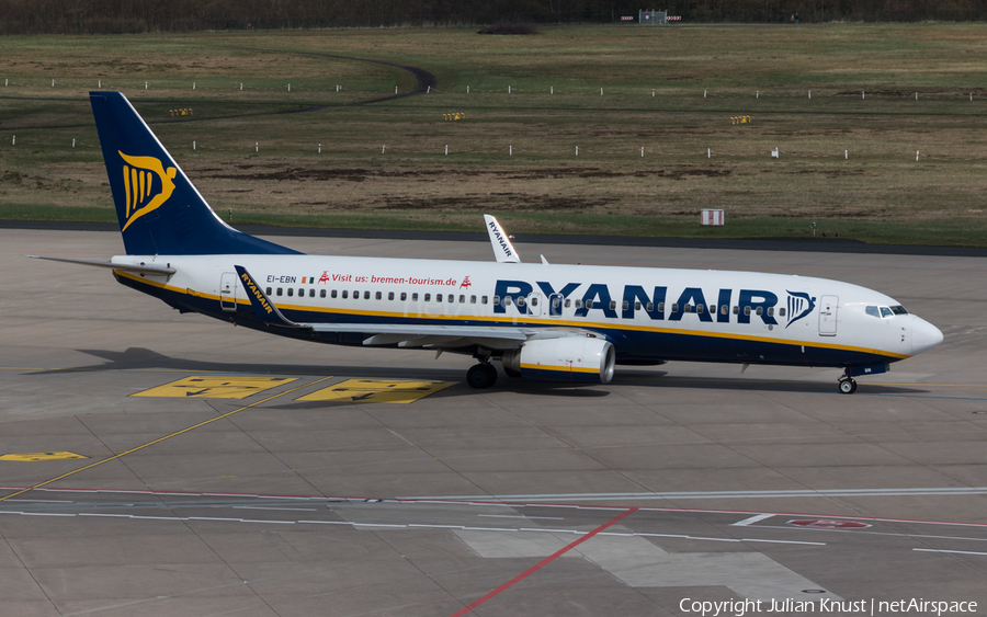 Ryanair Boeing 737-8AS (EI-EBN) | Photo 105896