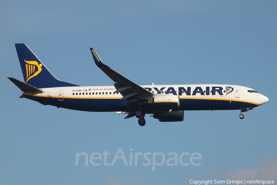 Ryanair Boeing 737-8AS (EI-EBN) | Photo 176569