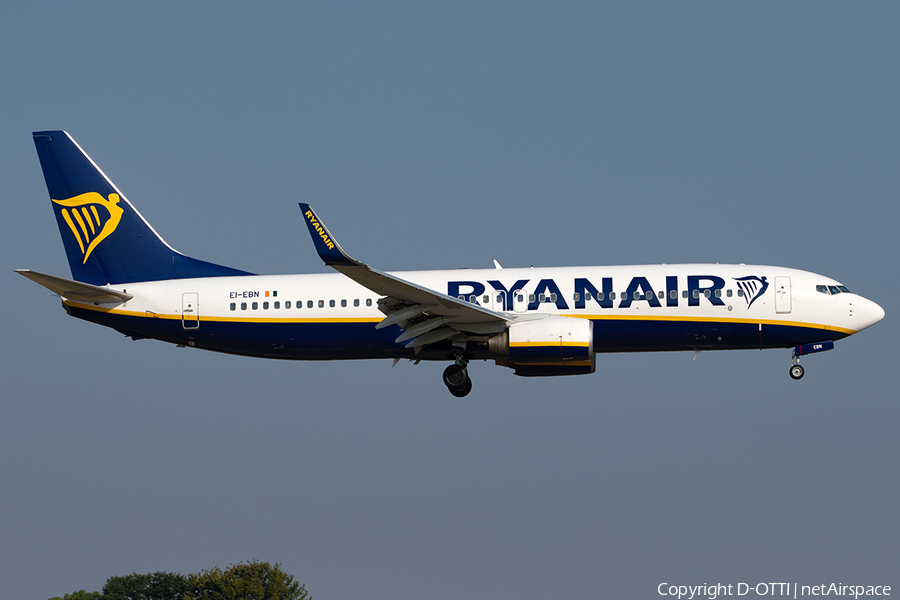 Ryanair Boeing 737-8AS (EI-EBN) | Photo 398774