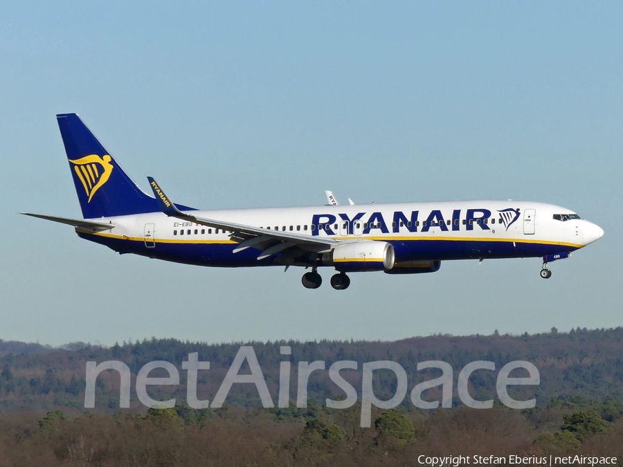 Ryanair Boeing 737-8AS (EI-EBO) | Photo 485324
